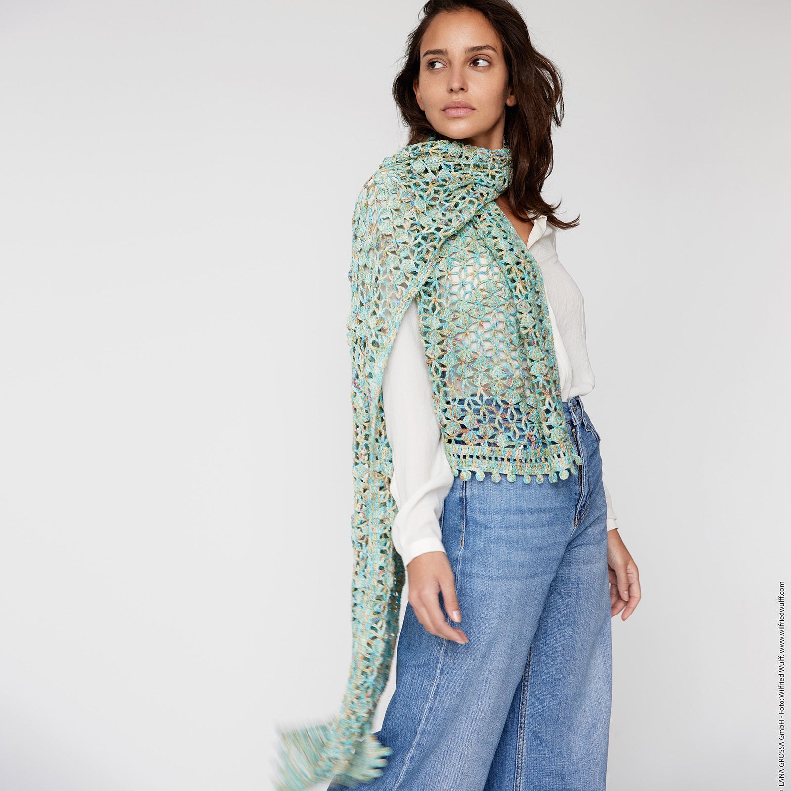 Lana Grossa Crochet Wrap Pattern