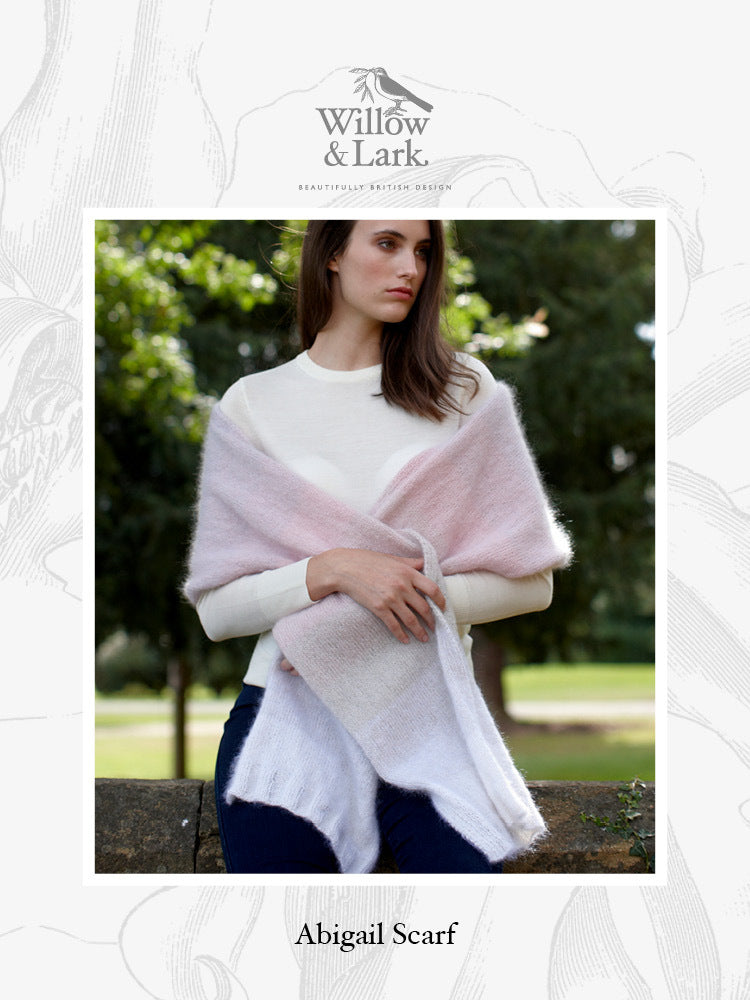 Willow & Lark Abigail Scarf Knitting Pattern