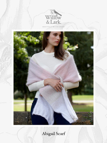 Willow & Lark Abigail Scarf Knitting Pattern