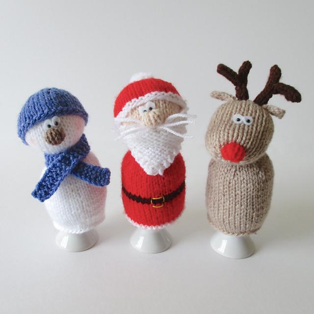 Festive Egg Cosies