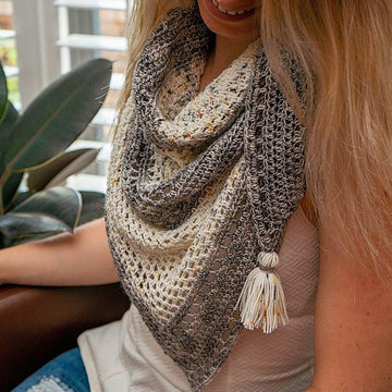 Hawthorne Tonal Shawl