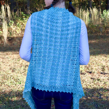 EASY BEGINNER's Flowy Shrug