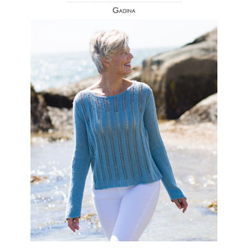 Classic Elite Yarns Gadina Jumper Knitting Pattern