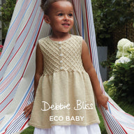 Debbie Bliss Sleeveless Dress Knitting Pattern