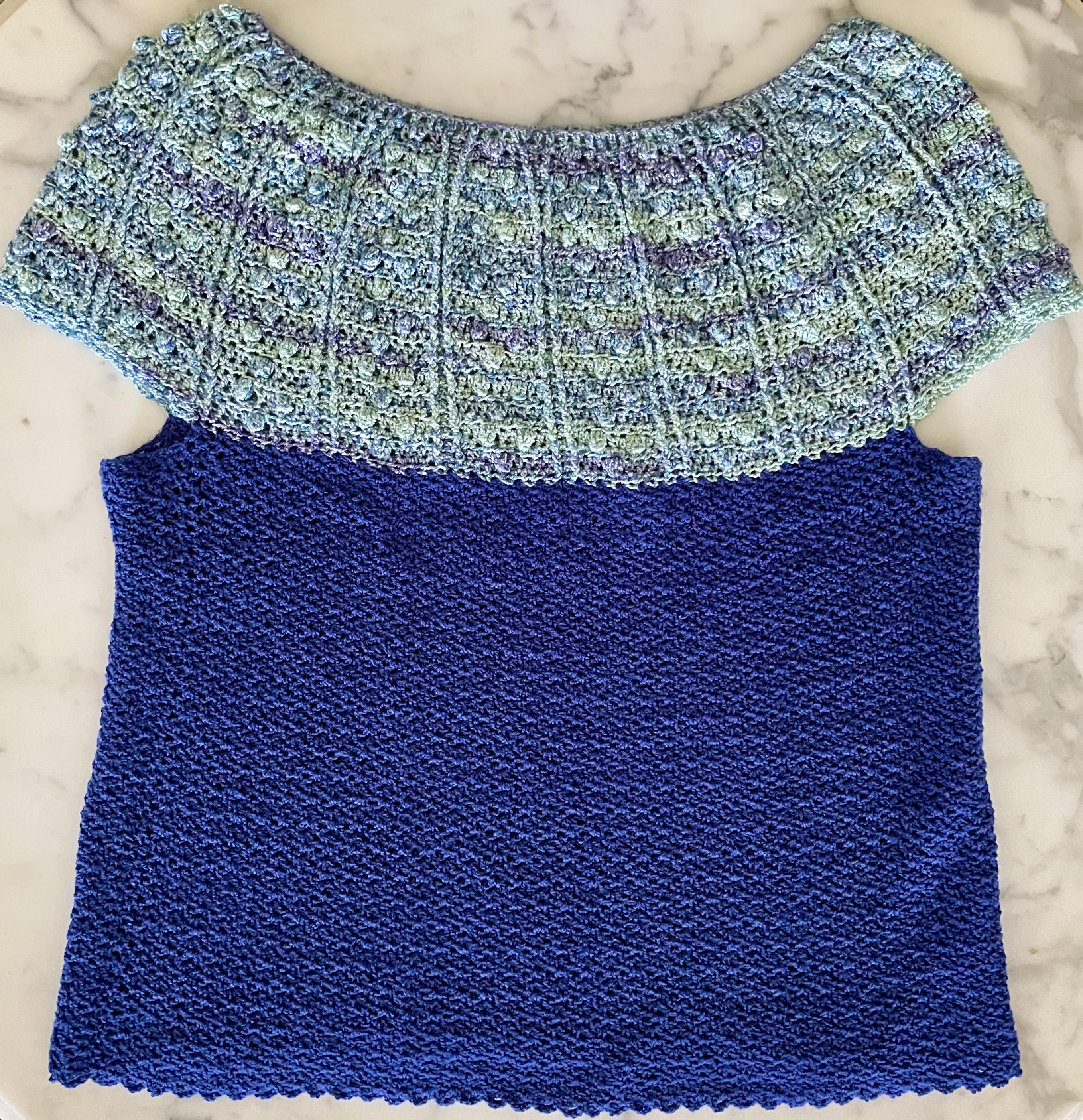 Summer Popcorn Yoke Top