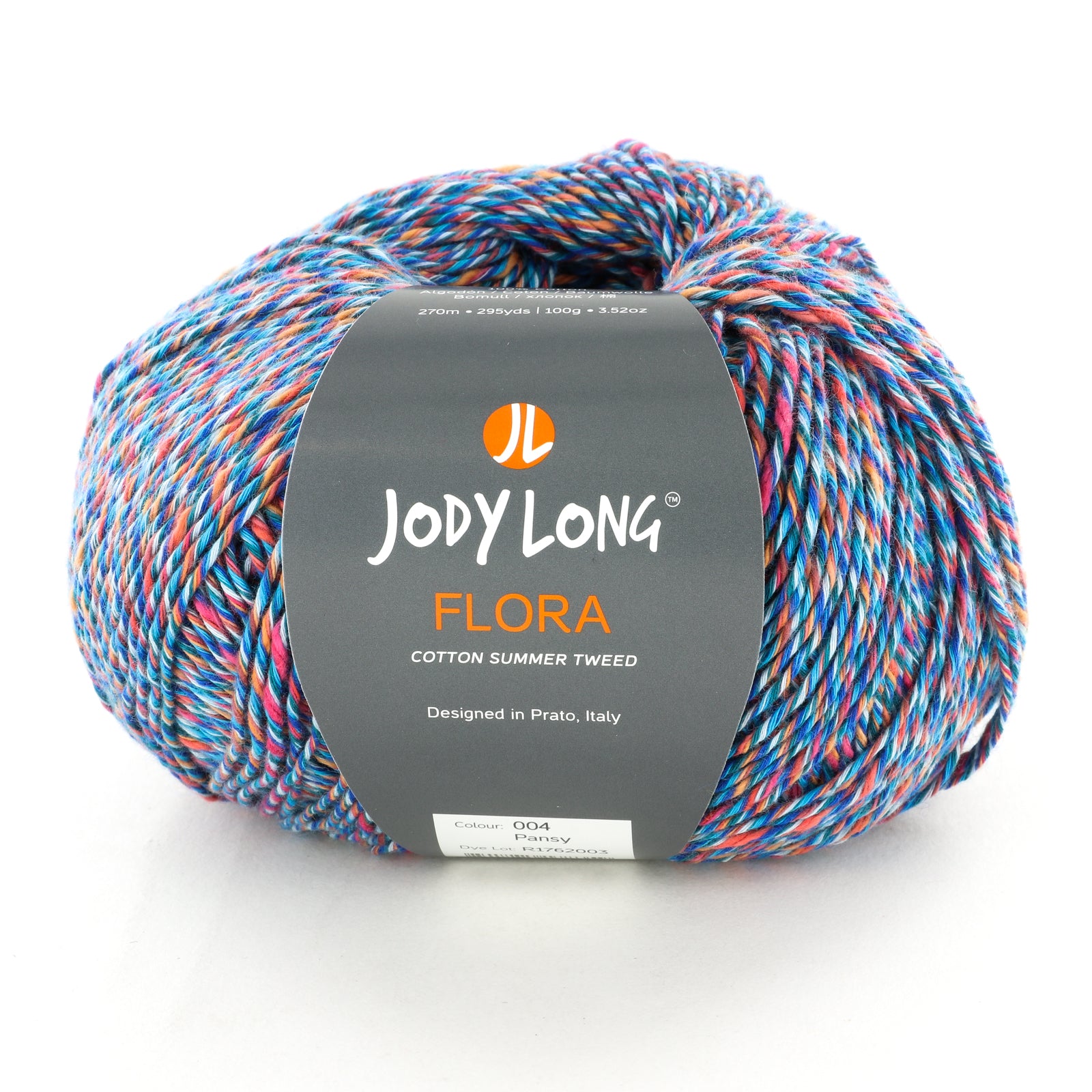 Jody Long Flora Yarn - Cotton Sport