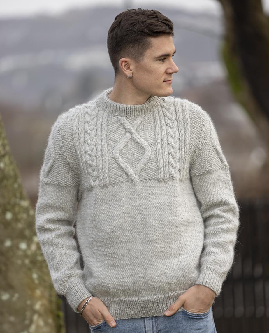 Rapp Sweater in Viking Garn Viking Wool
