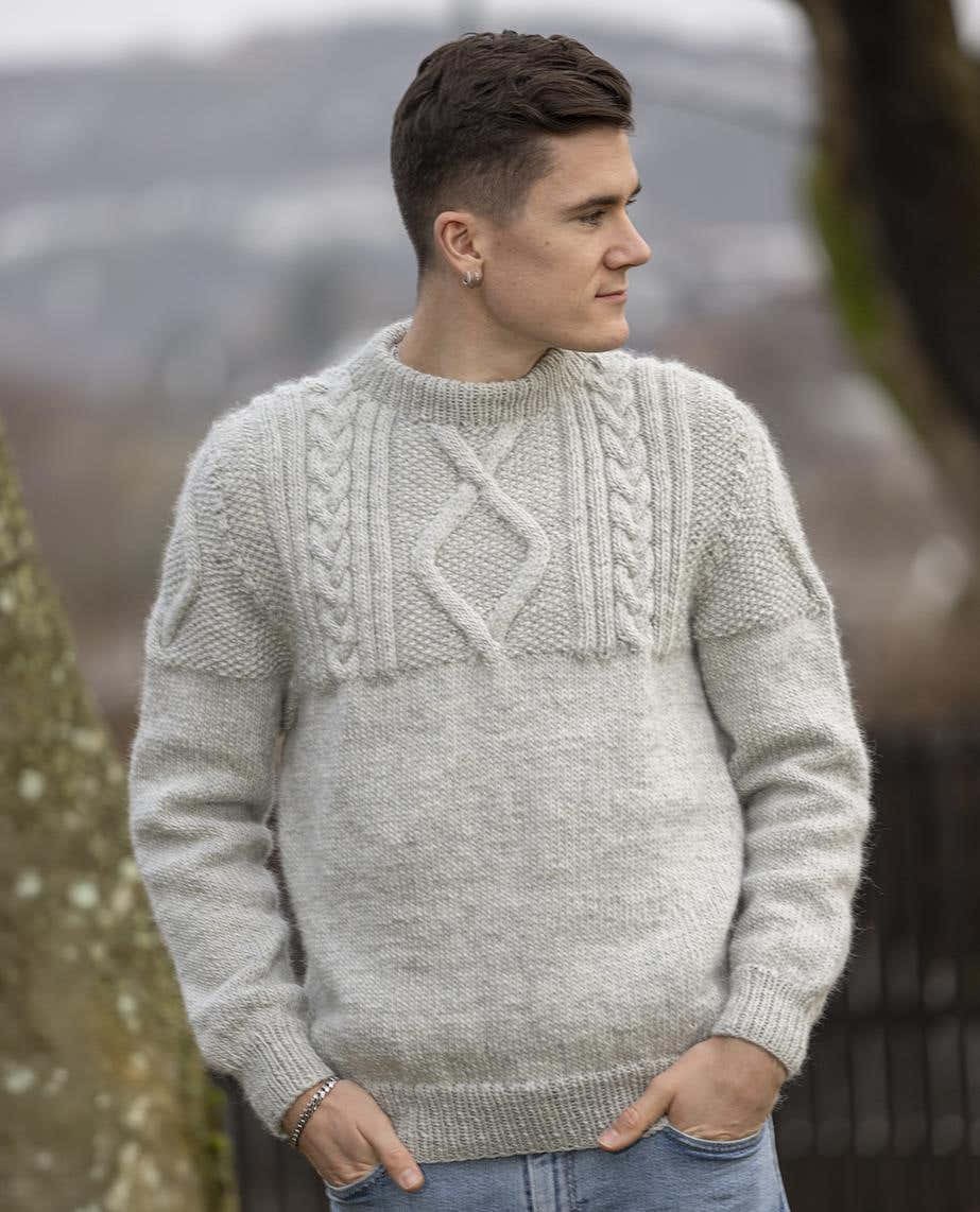 Rapp Sweater in Viking Garn Viking Wool