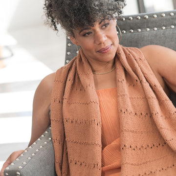Berroco Essentials Hawthorn Wrap Knitting Pattern