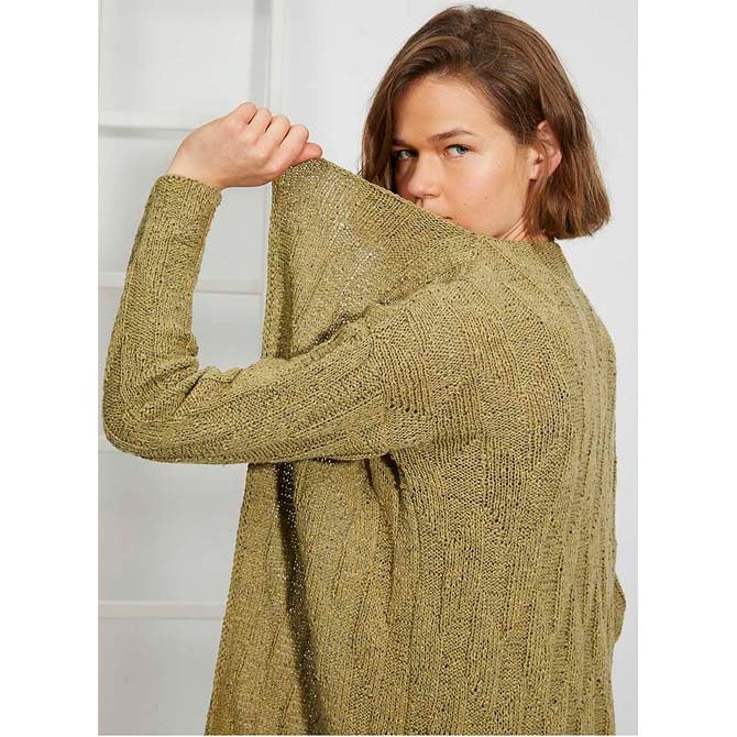 Lang 267-59 Long Cardigan Knitting Pattern