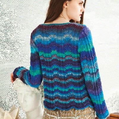 Noro Lace Cardigan Knitting Pattern
