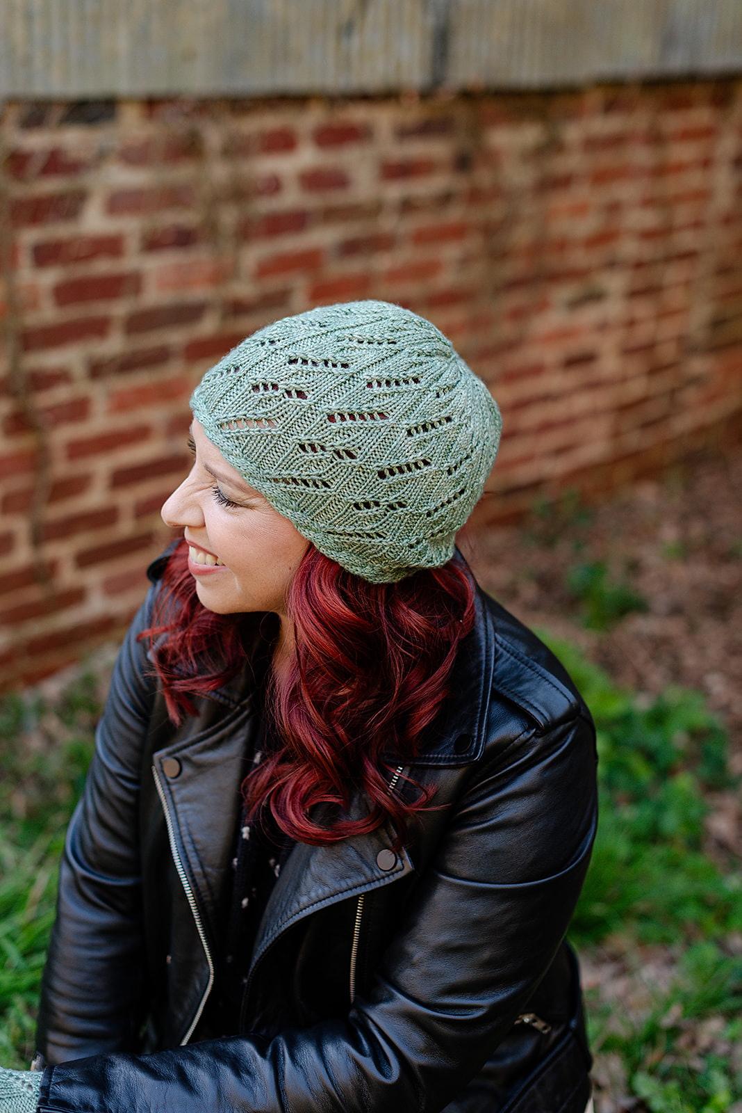Twisty Lace Hat