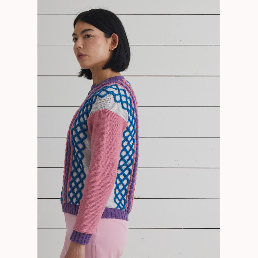 Debbie Bliss Elena Sweater & Tank Top Knitting Pattern