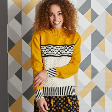 MillaMia Nora Cable Jumper Knitting Pattern