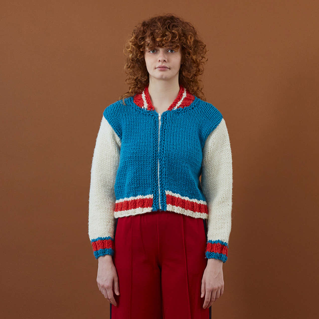 Debbie Bliss Baseball Jacket Knitting Pattern