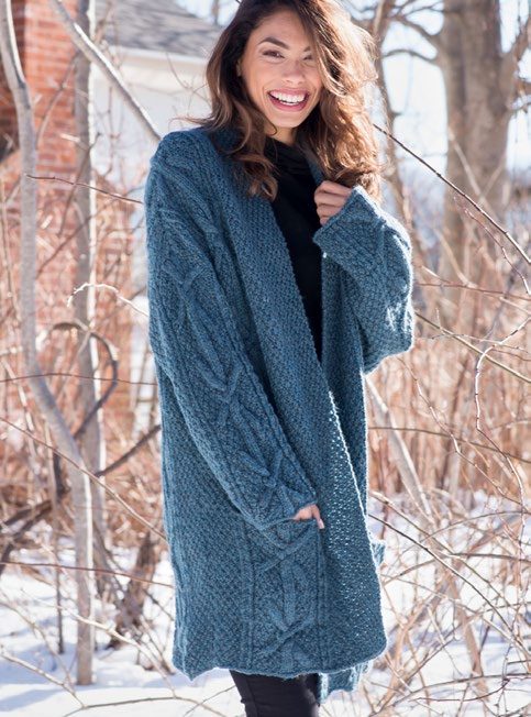 Berroco Morton Cardigan Knitting Pattern