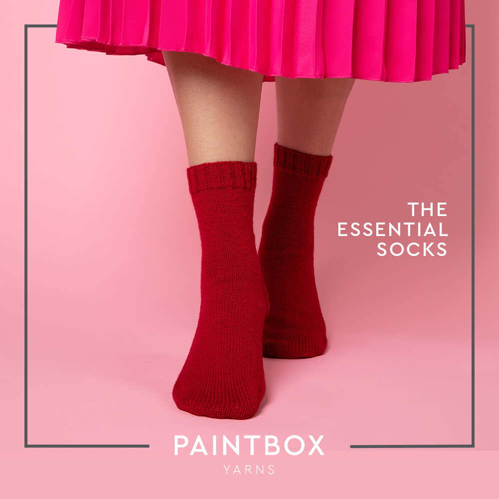 Paintbox Yarns The Essential Socks Knitting Pattern
