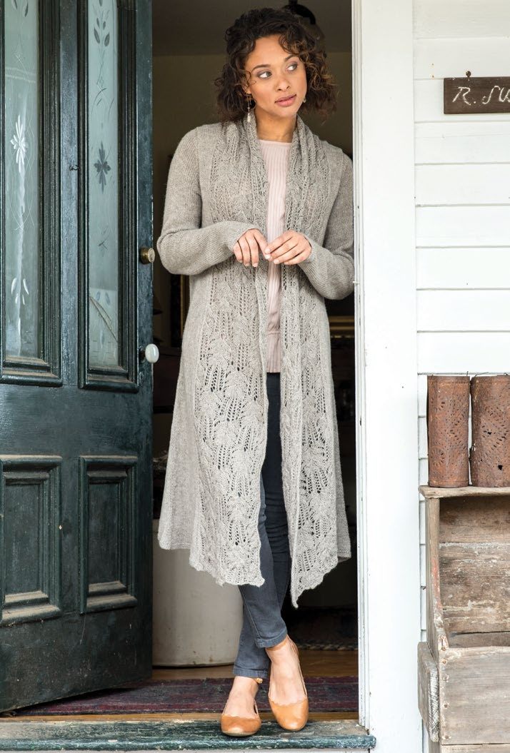 Abayomi Coat Cardigan Knitting Pattern