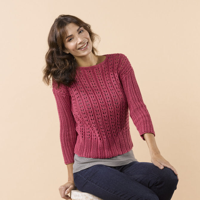 Tahki Yarns Buxton Pullover Knitting Pattern