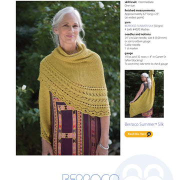 Berroco Evrenden Wrap Knitting Pattern