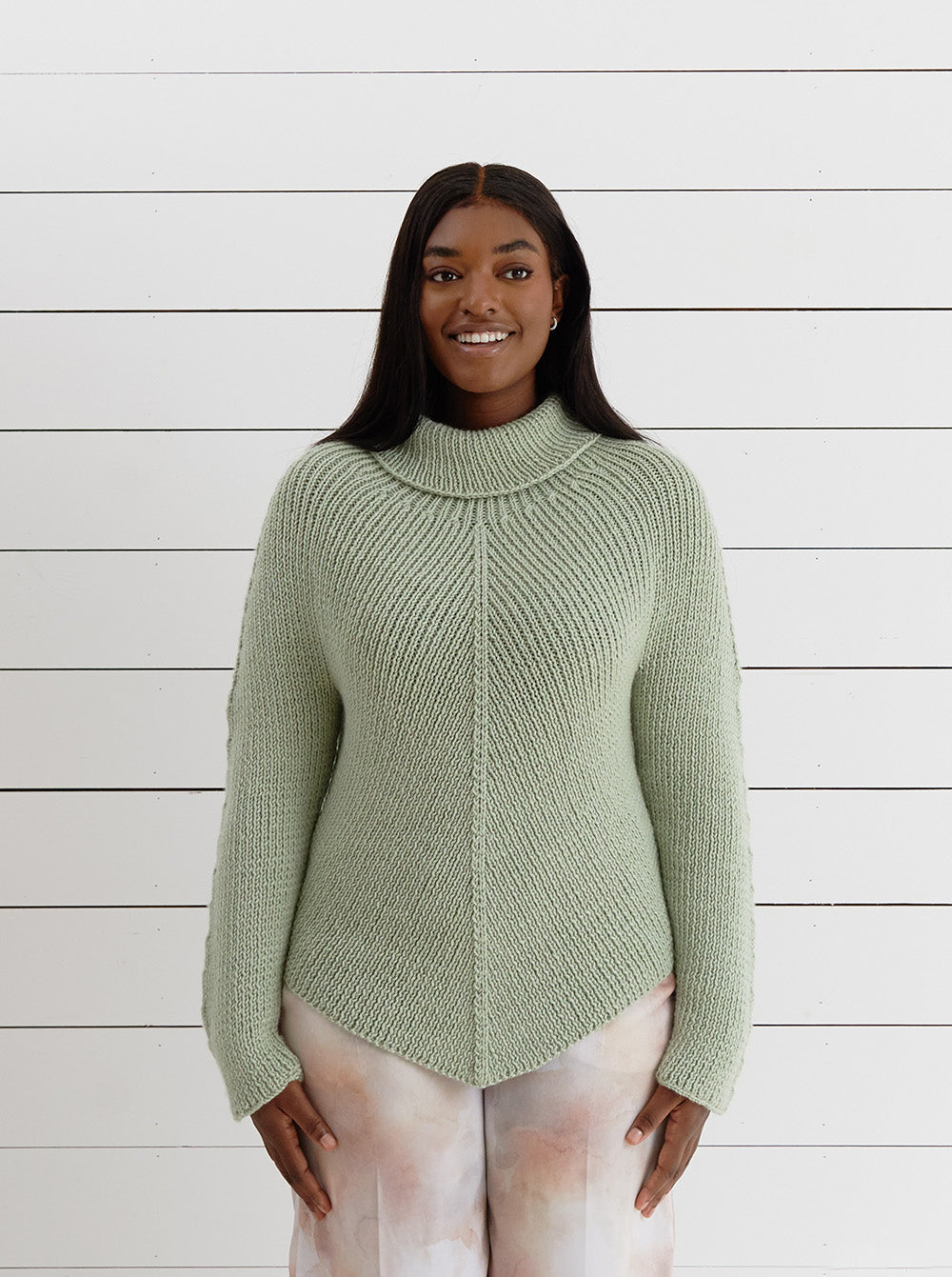 Debbie Bliss Shaped Edge Jumper Knitting Pattern