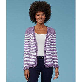 Tahki Yarns Marblemount Cardigan Knitting Pattern