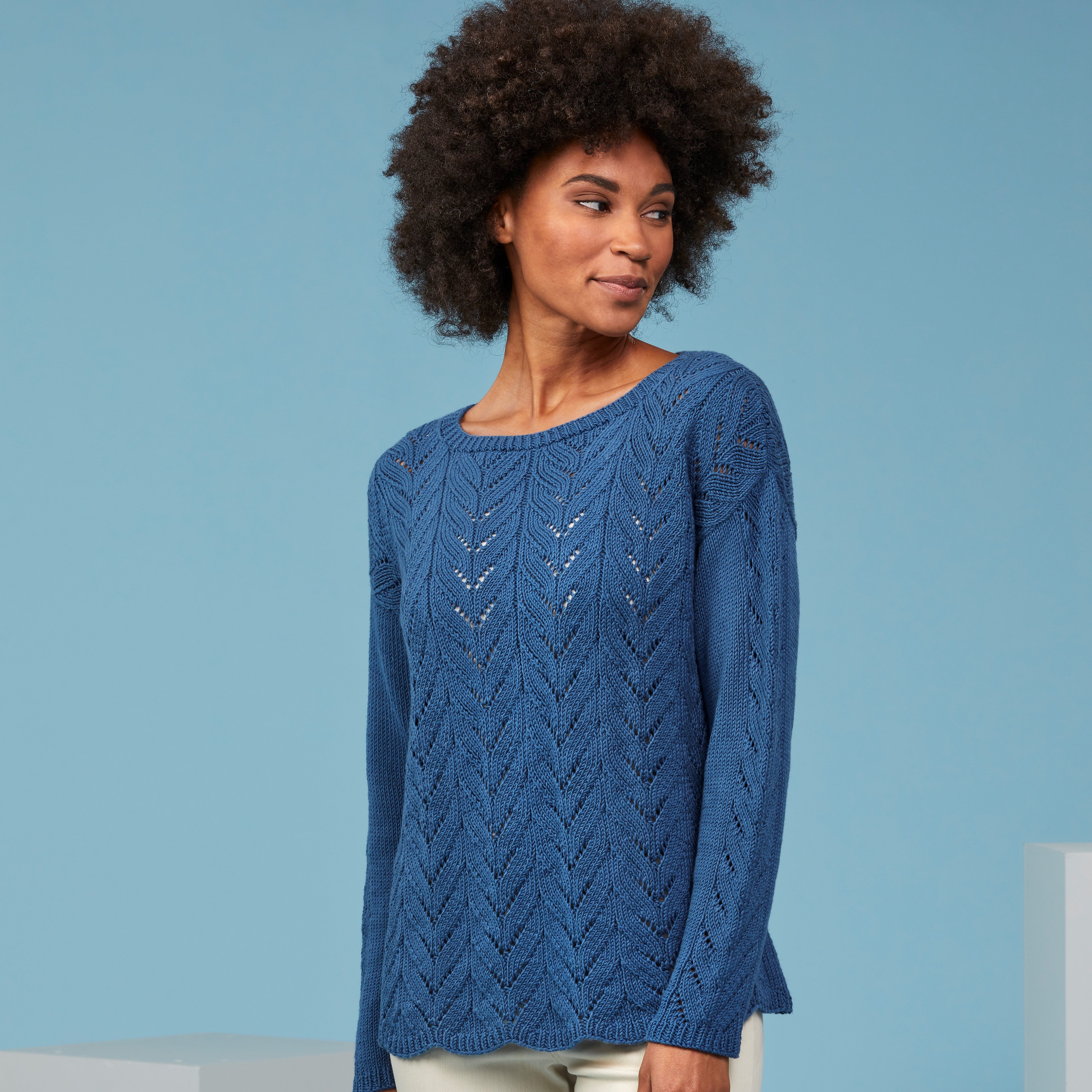 Tahki Yarns Ozette Pullover Knitting Pattern