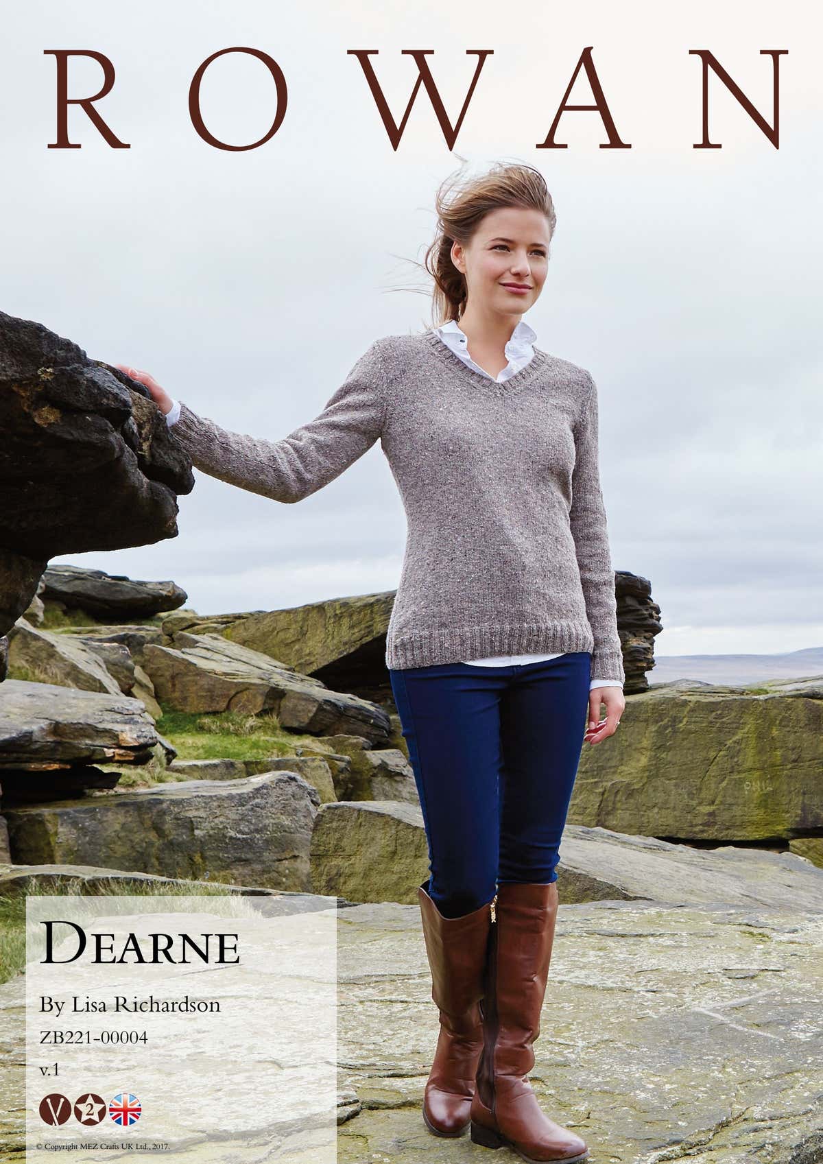 Rowan Dearne Jumper Knitting Pattern