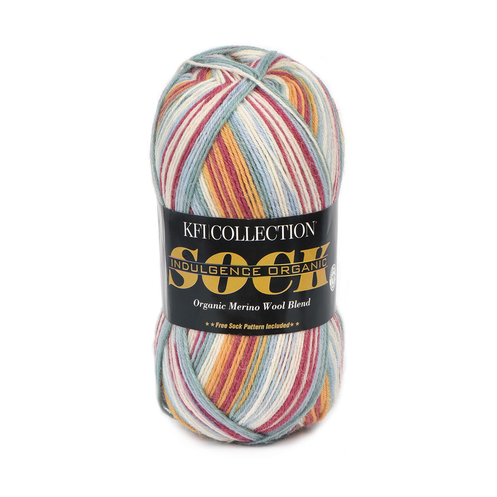 KFI Collection Indulgence Organic Sock Yarn - Wool 4 Ply