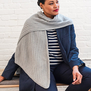 Cantilever Wrap Knitting Pattern
