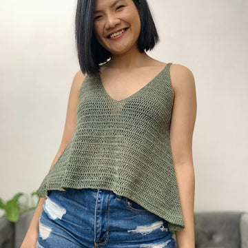 Relaxed fit tank top