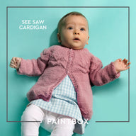Paintbox Yarns See Saw Cardigan Knitting Pattern
