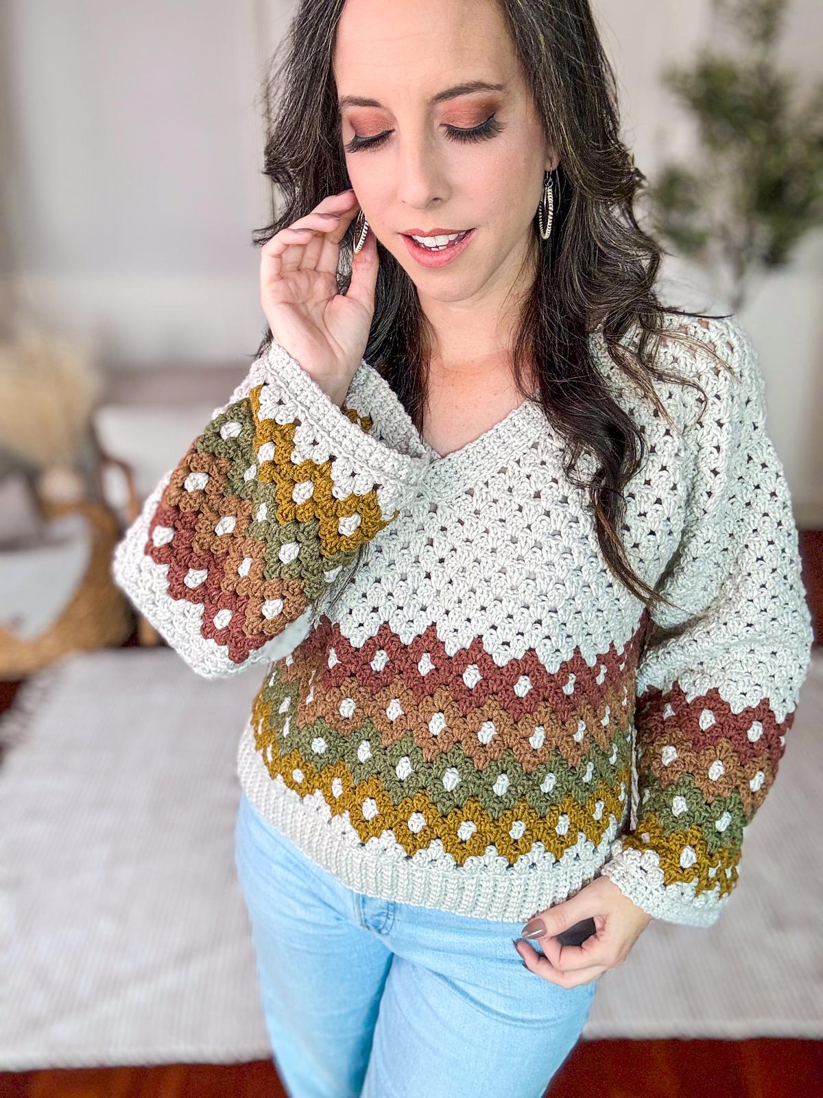 Shades of Diamonds Pullover