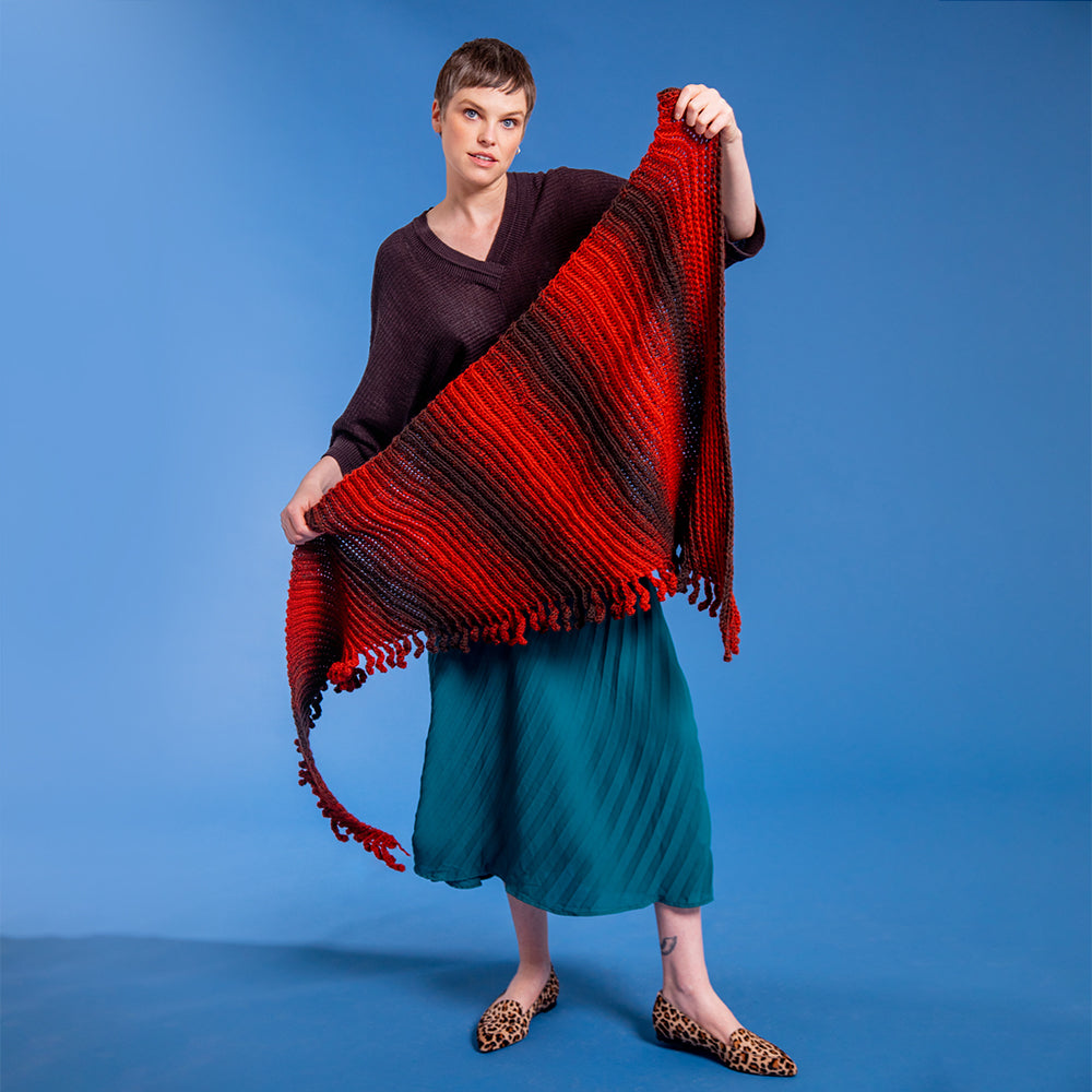 Adventurous Asymmetric Shawl - Free Crochet Pattern Pattern