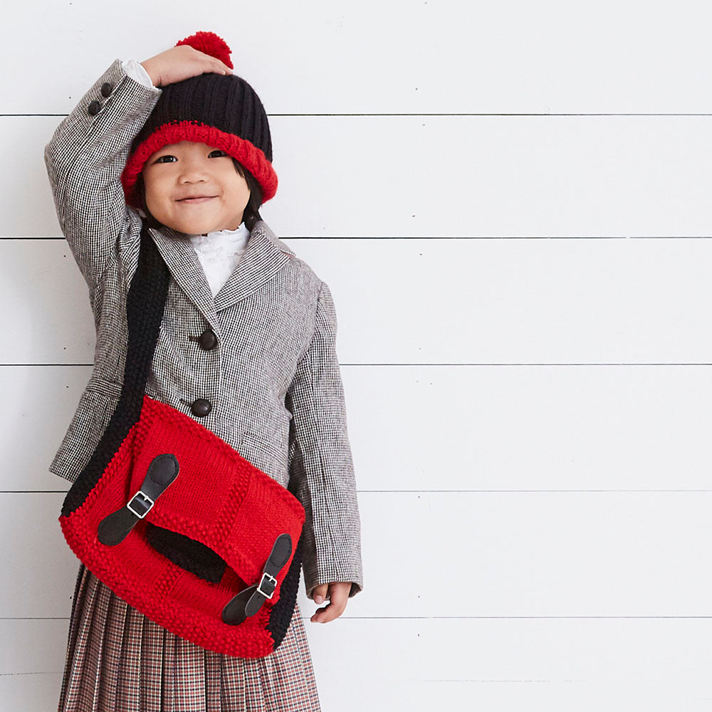 Debbie Bliss Bobby Satchel, Pencil Case & Hat Knitting