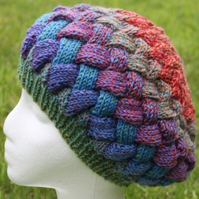 Jojoland Berry Tam Hat Knitting Pattern