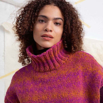 Lang PTO43-07 Poncho Cape Knitting Pattern