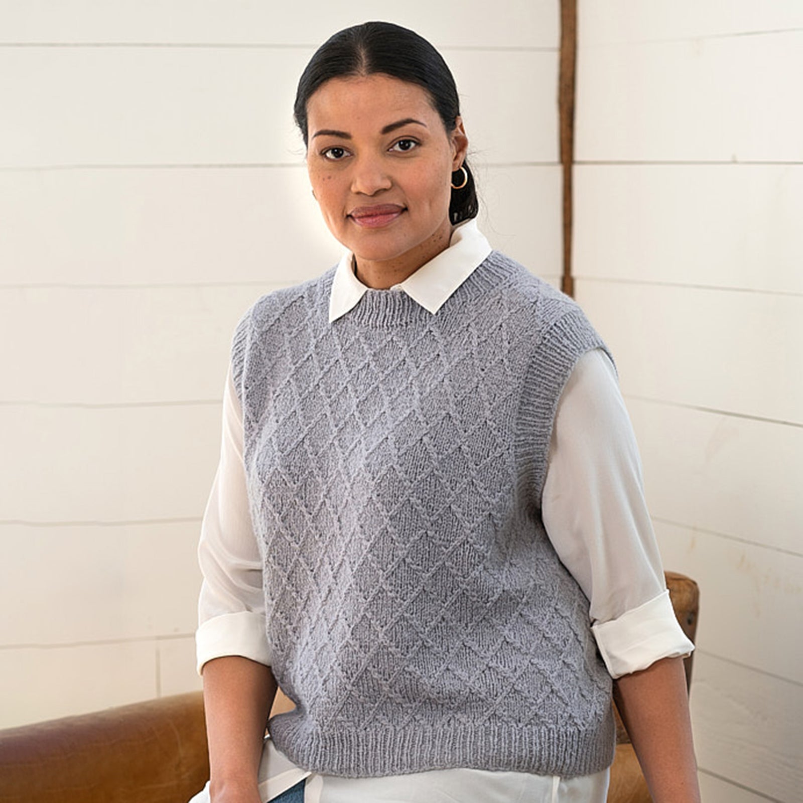 Berroco Morel Vest Knitting Pattern