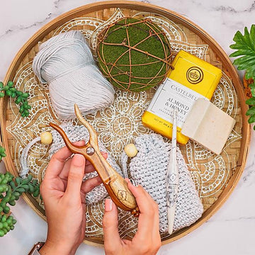 Soap Saver Crochet Bag