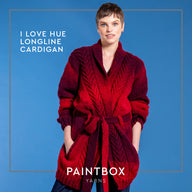 I Love Hue Longline Cardigan - Free Knitting Pattern Pattern