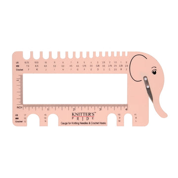 Knitter's Pride Needle & Crochet View Sizer w/ Yarn Cutter