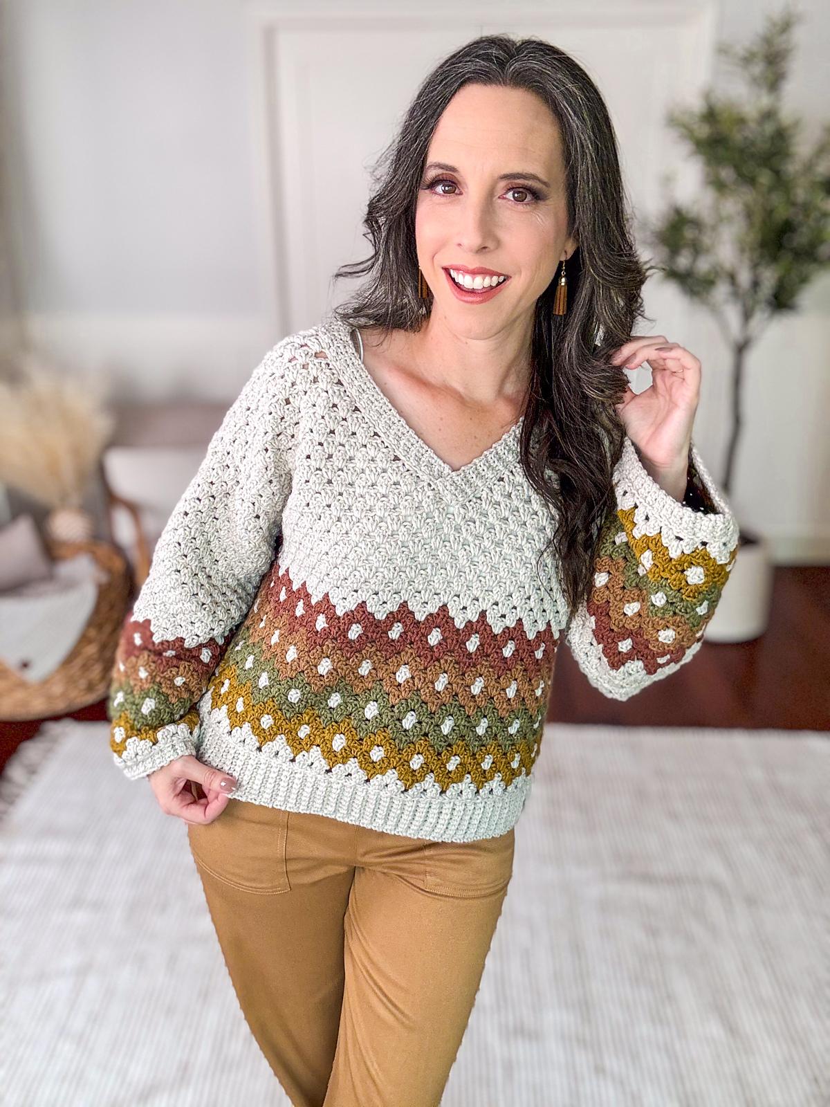 Shades of Diamonds Pullover