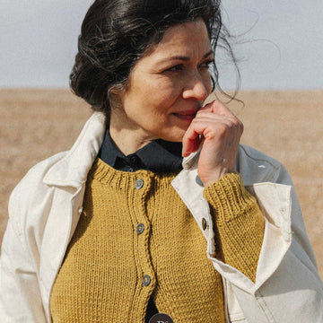 Plateau Plain Cardigan Knitting Pattern