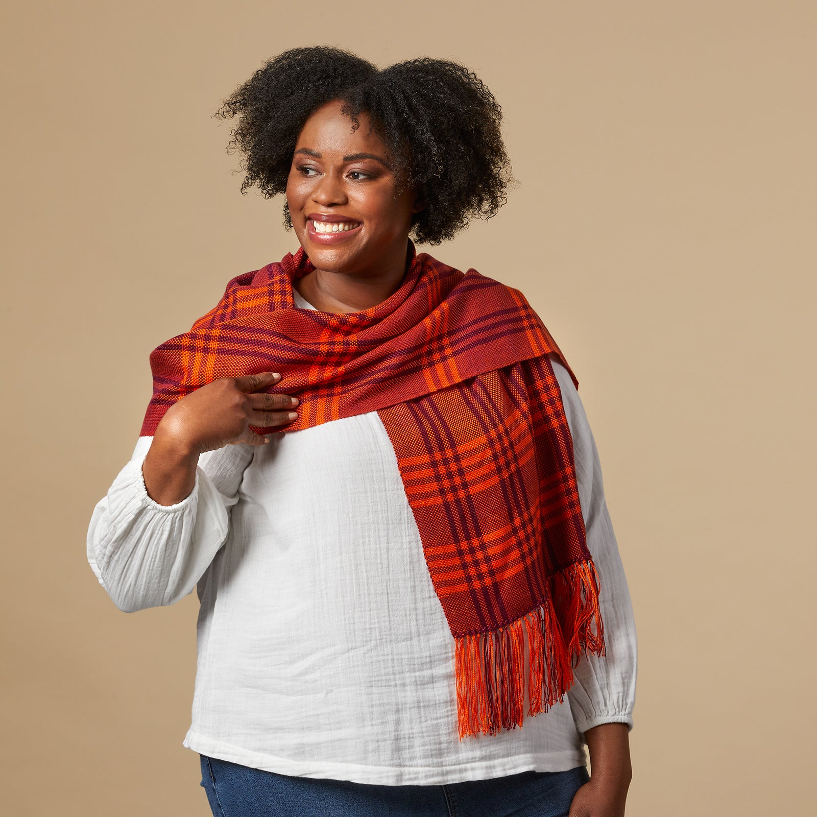 Valley Yarns #268 Tanti Iridescent Scarf