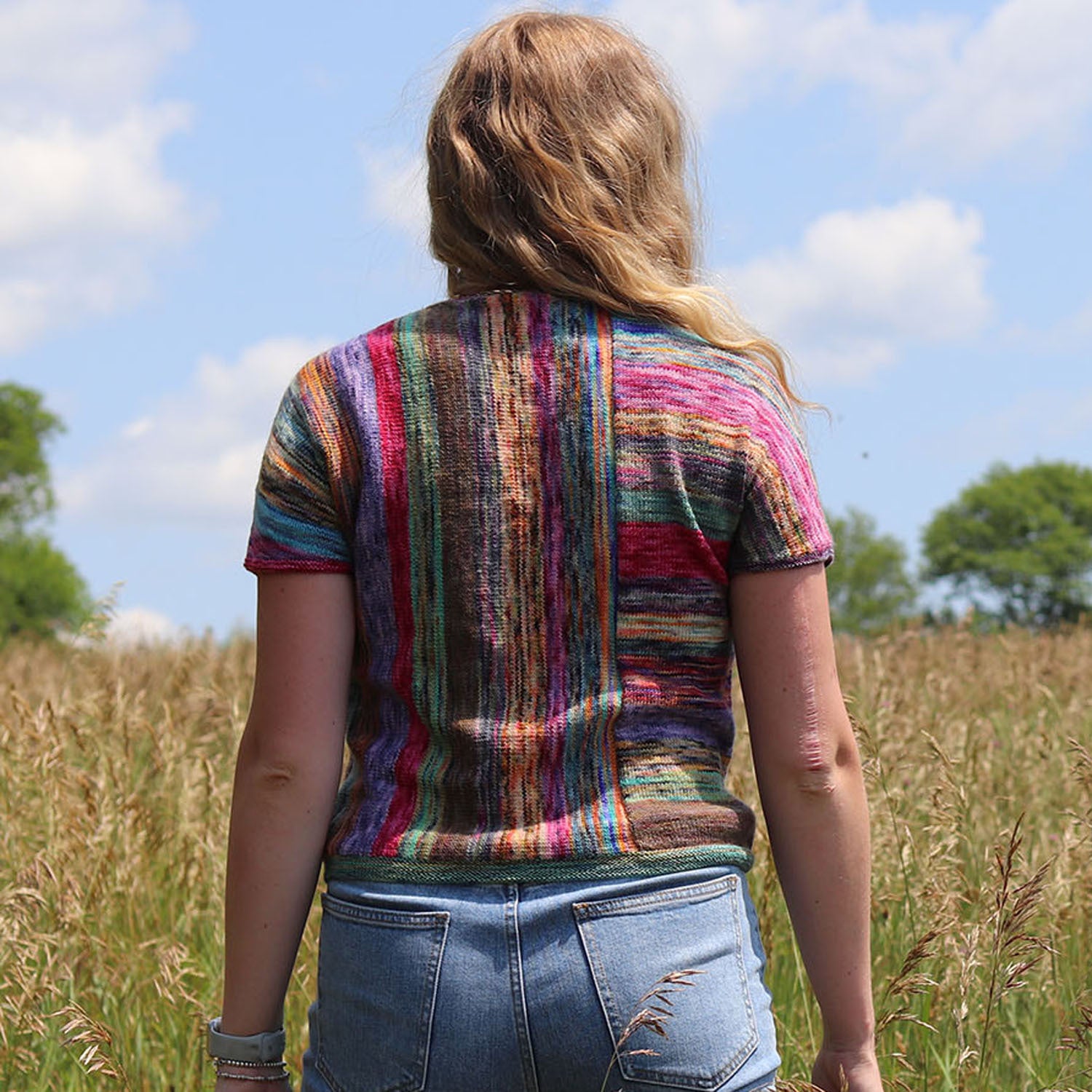 Koigu Painters T-Shirt Jumper Knitting Pattern