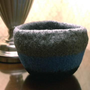 Felted Bowl in Plymouth Yarn Galway Roving - F592 - PDF