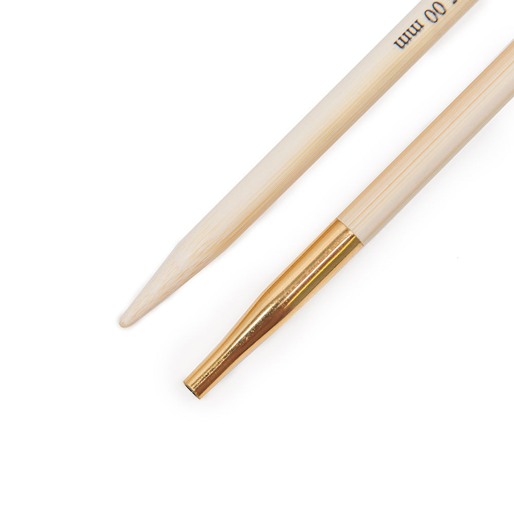 KnitPro Bamboo Interchangeable Needle Tips (Starter Set of 5 Sizes)