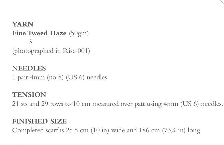 Shuttle in Rowan Fine Tweed Haze - ZM74-00016-ENP - PDF