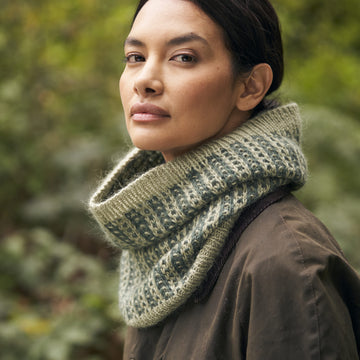 Column Cowl Knitting Pattern