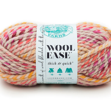 Lion Brand Wool Ease Thick & Quick Stripes Yarn - Acrylic Super Chunky